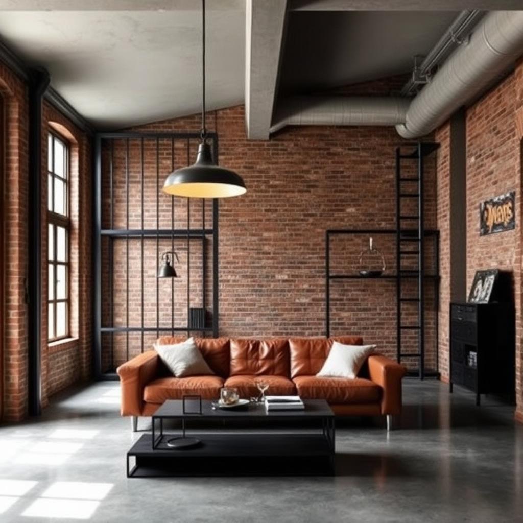 Inredningsstilen Industriell Loft